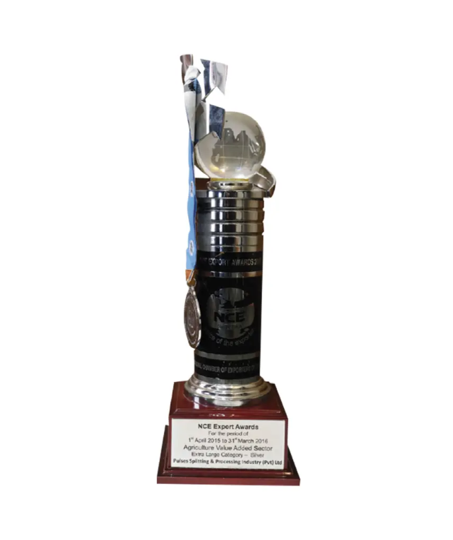 NCE Export Awards trophy