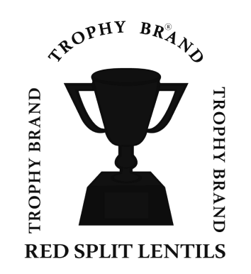 Trophy Brand – red split lentils